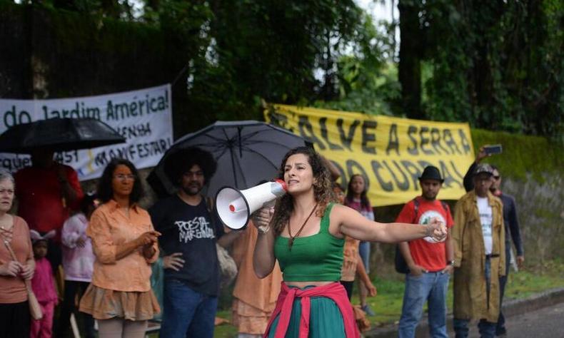 Juliana Minardi, moradora do Bairro Jardim Amrica