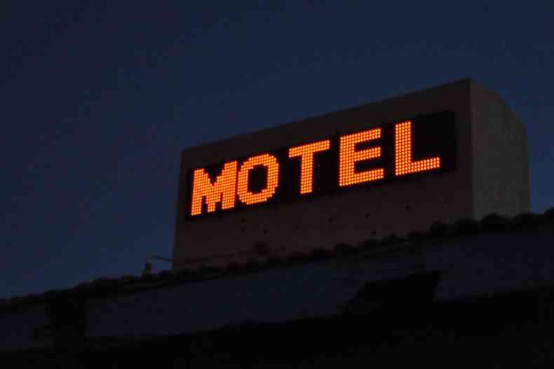 Placa de motel