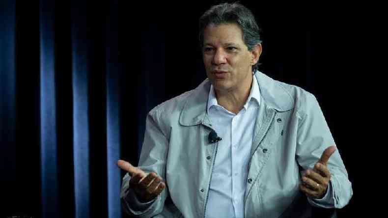 Haddad afirma que teria apoiado fortemente Ciro Gomes num eventual segundo turno(foto: Assessoria Fernando Haddad)