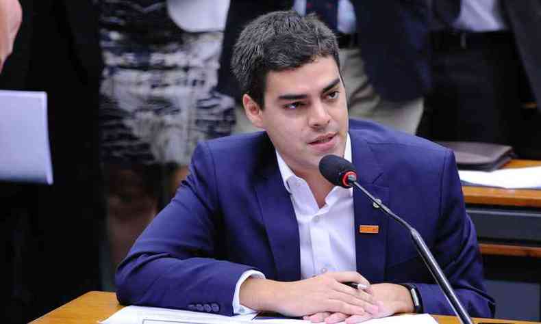 Tiago Mitraud  uma das vozes do Novo favorveis ao impeachment de Bolsonaro(foto: Cleia Viana/Cmara dos Deputados)