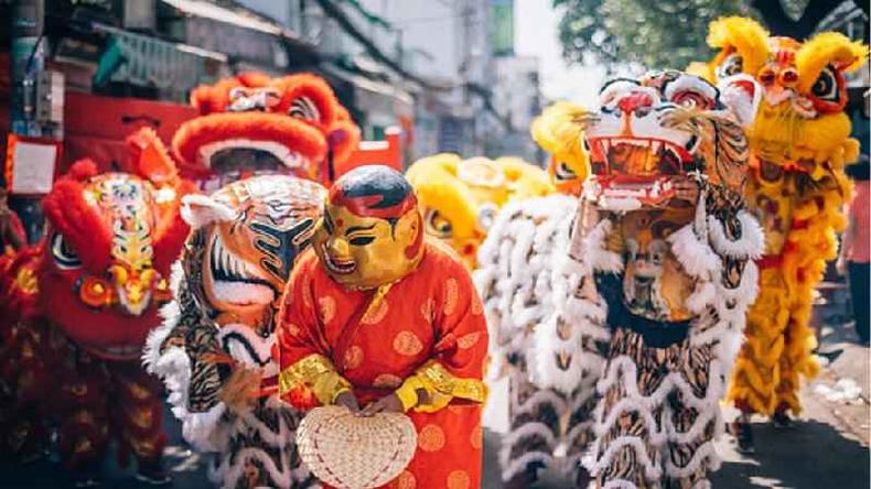 Dana do leo na cidade de Ho Chi Minh, no Vietn
