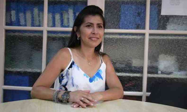 Farley Liliana Vega  a autora da pesquisa(foto: Carol Morena / Faculdade de Medicina)