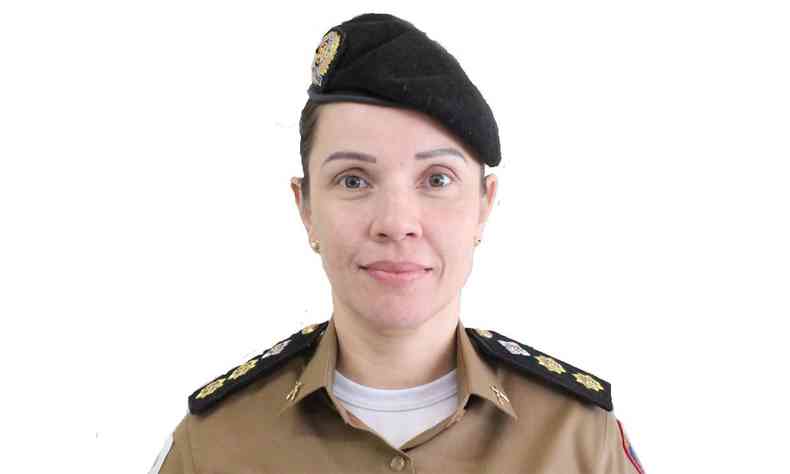 A tenente coronel Fernanda Patrcia Vieira entrou para a Polcia Militar de Minas Gerais (PMMG) em 2000