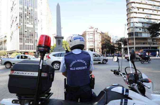 A nova funo ser implementada em conjunto entre a corporao e a Secretaria Municipal Adjunta de Fiscalizao (Smafis)(foto: Leandro Couri/EM/D.A Press)