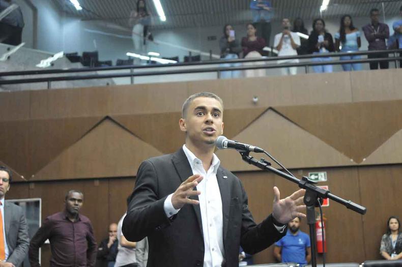 (foto: GLADYSTON RODRIGUES/EM/D.A.PRESS - 3/10/22) Nikolas Ferreira