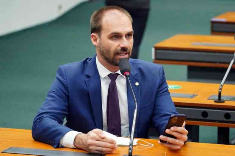 Eduardo Bolsonaro em Plenrio