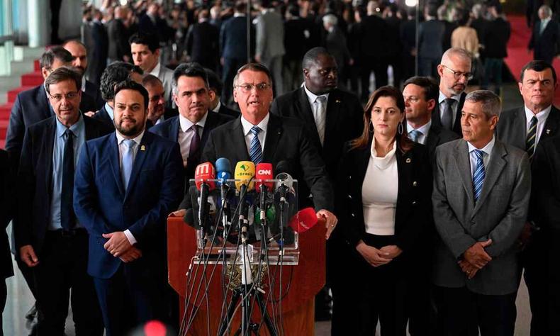 Bolsonaro se pronunciou depois de 48 horas do resultado das urnas