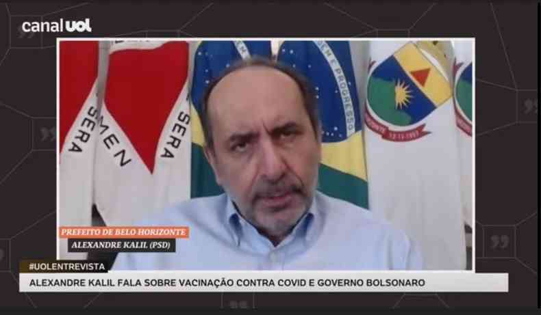 Em entrevista, o prefeito de Belo Horizonte disse que medida s ser adota aps comprovao cientfica(foto: Redes sociais/Reproduo)