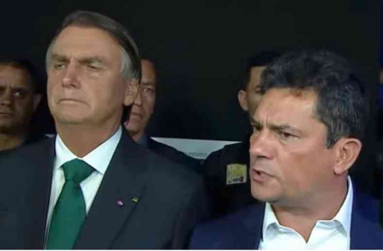Bolsonaro e Moro 
