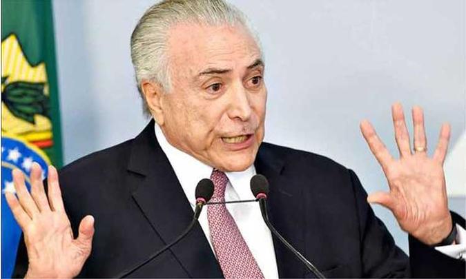 Presidente busca costurar acordos e garantir votos e barrar denúncia(foto: Evaristo Sá/AFP - 26/6/17) Presidente busca costurar acordos e garantir votos e barrar denúncia(foto: Evaristo Sá/AFP - 26/6/17)