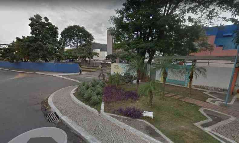 Reproduo da internet/Google Maps (foto: Crime ocorreu em praa de Itabira)