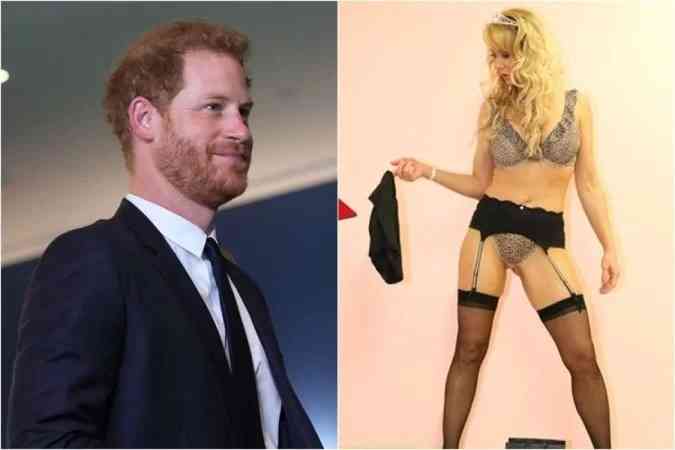  Cueca do príncipe Harry será leiloada por ex-stripper 