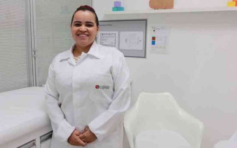 tcnica em Vacinas do Laboratrio Lustosa, Marta Moura