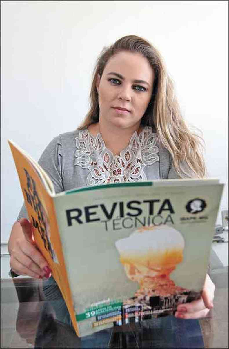 Fernanda Bergamachine, perita de engenharia (foto: Jair Amaral/EM/D.A Press)