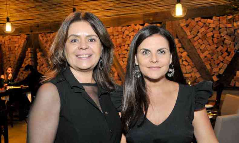 Mirele de Castro Veado e Maria Antnia Calmon(foto: Marcos Vieira/EM/D.A Press)