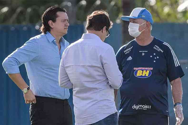 Felipo dever se reunir em breve com o presidente Srgio Rodrigues(foto: Gustavo Aleixo/Cruzeiro)