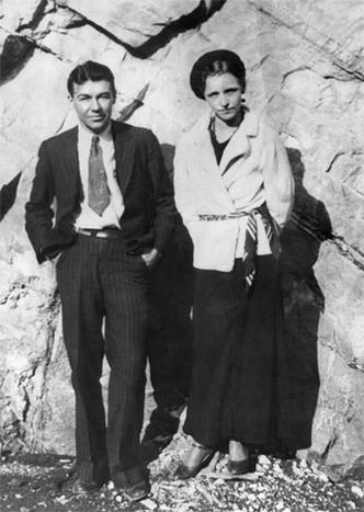 Bonnie e Clyde foram decretados inimigos pblicos na dcada de 1930(foto: AFP PHOTO/FILES )
