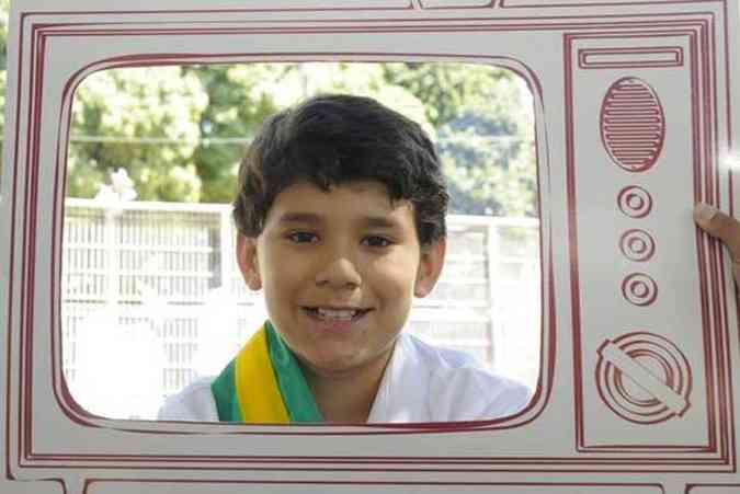Nicolas Pereira Mendoza, 9 anos (foto: Jair Amaral/EM/D.A Press)