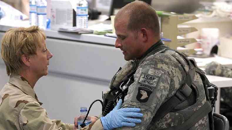 As Foras Armadas dos EUA tm um protocolo para seus soldados lidarem com estresse por calor