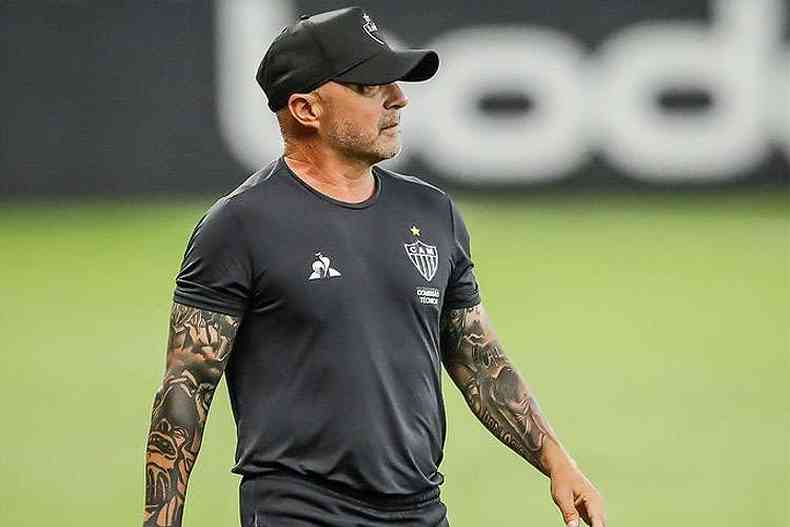 Sampaoli chegou ao Galo em maro; ele  o terceiro mais longevo da Srie A(foto: Bruno Cantini/Atltico)