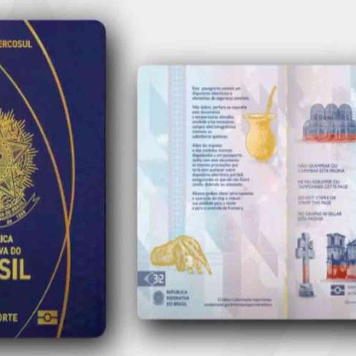 Novo passaporte começa a ser emitido a partir desta terça - Nacional -  Estado de Minas