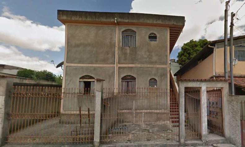 Imvel no qual o crime foi cometido, segundo informaes da Polcia Militar.(foto: Reproduo/Google Street View.)
