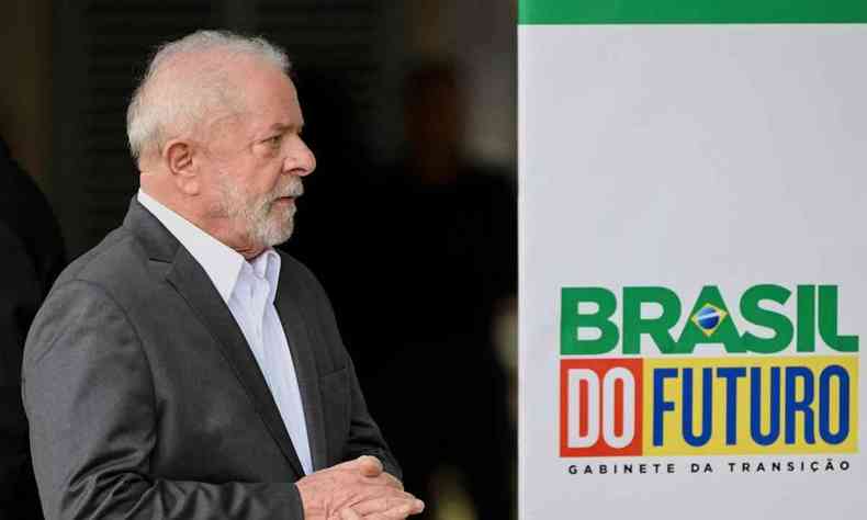 Lula durante entrevista coletiva