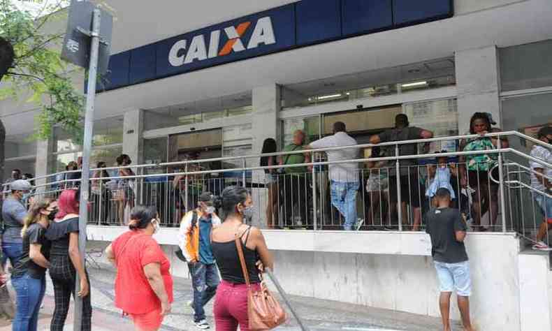 Crdito extraordinrio para bancar auxlio pago pela Caixa foi aberto por medida provisria(foto: Juarez Rodrigues/E.M/D.A Press - 22/12/20)