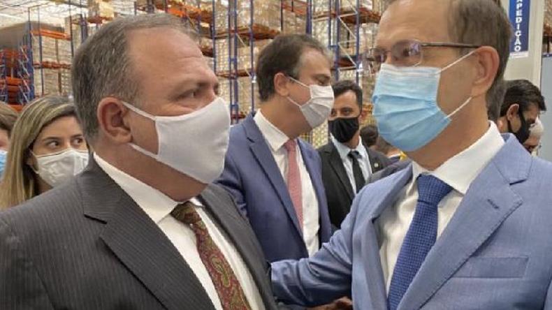 Empresário e ex-ministro se conheceram em 2018 em Roraima(foto: Instagram | Reprodução) Empresário e ex-ministro se conheceram em 2018 em Roraima(foto: Instagram | Reprodução)
