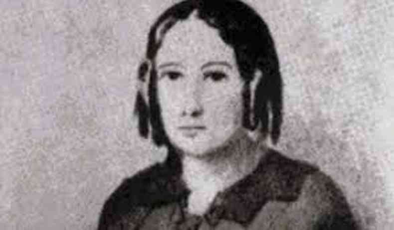 A escritora Nsia Floresta, nascida em 1810,  considerada pioneira do feminismo no Brasil (foto: Divulgao)