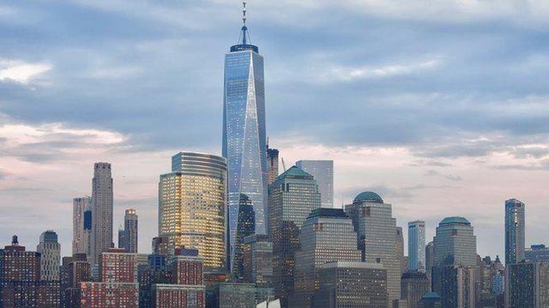 O novo One World Trade Center substituiu as torres g�meas na ilha de Manhattan, em Nova York