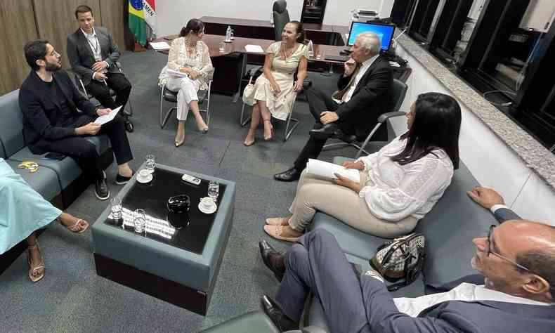 Presidente da Cmara de Belo Horizonte e vereadores se reuniram com presidente e tcnicos do Tribunal Regional Eleitoral de Minas Gerais (TRE-MG)