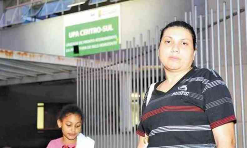 Depois de perder o trabalho , Elizabeth Ambrsio peregrina por hospitais pblicos(foto: Gladyston Rodrigues/EM/D.A Press )