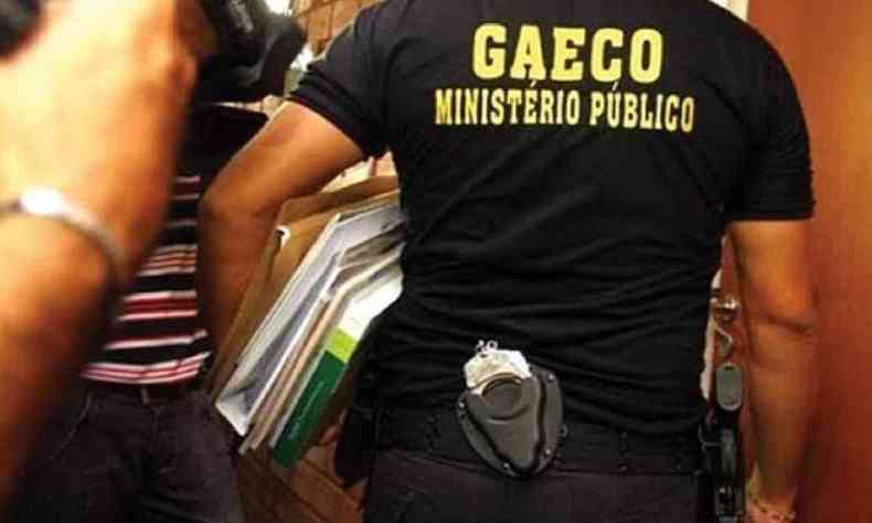 Imagem de agente do Grupo de Atuação Especial de Combate ao Crime Organizado (Gaeco)