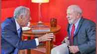 Lula encontra presidente de Portugal, após Bolsonaro desmarcar almoço