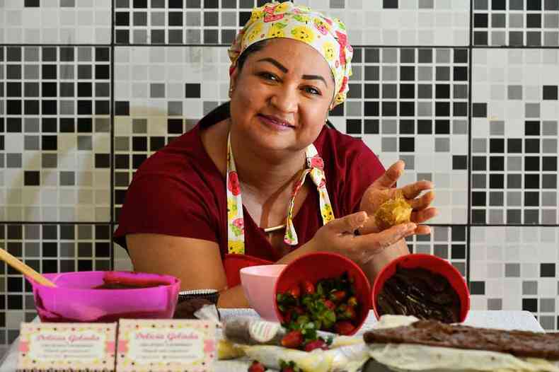 Cristiane Martins descobriu o potencial na cozinha, depois de uma doena que a afastou do mercado
