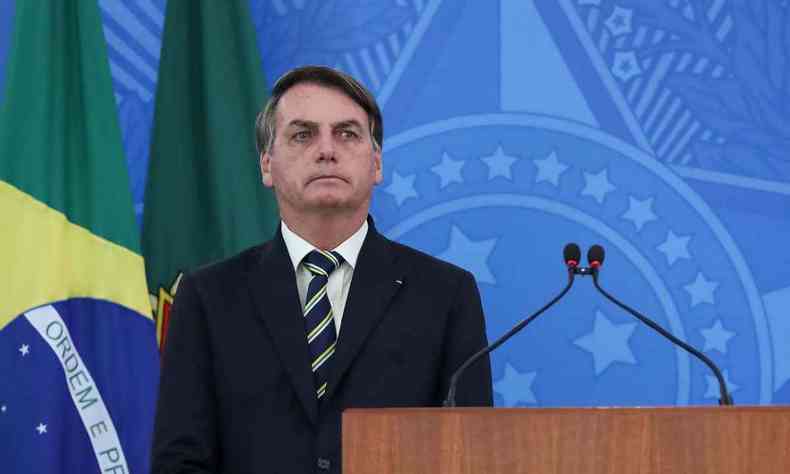 Bolsonaro escreveu que Castelo Branco foi eleito de acordo com a Constituio(foto: Marcos Corra/PR)
