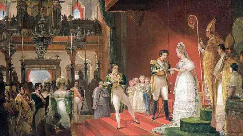 Casamento de D. Pedro I com D. Amlia de Leuchtenberg
