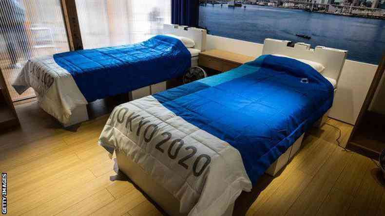 As camas da Vila Olmpica so feitas de papelo, mas por qu?