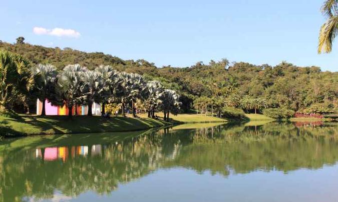 Visitantes já estavam recebendo repelentes ao visitar o parque(foto: Marden Couto/Turismo de Minas/Divulgacao ) Visitantes já estavam recebendo repelentes ao visitar o parque(foto: Marden Couto/Turismo de Minas/Divulgacao )
