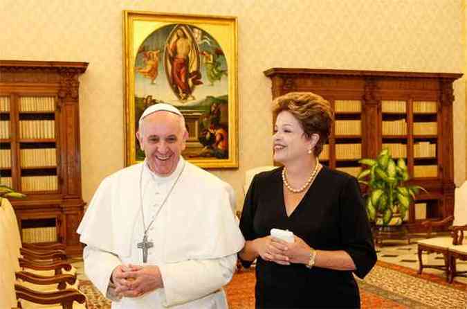 Papa demonstrou conhecer a realidade brasileira(foto: Presidncia da Republica/Roberto Stuckert Filho)