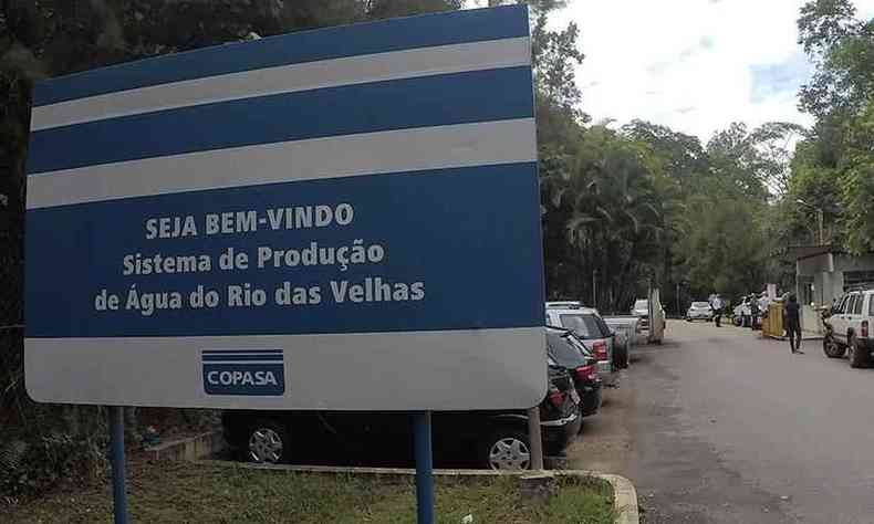 ETA Bela Fama, em Nova Lima, faz parte da captao junto ao Rio das Velhas