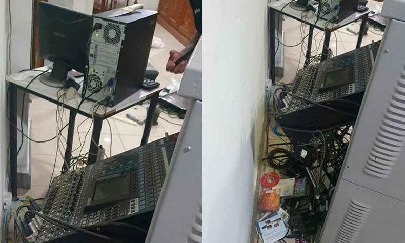 Homem entrou pela varanda e quebrou o vidro que d� acesso ao espa�o