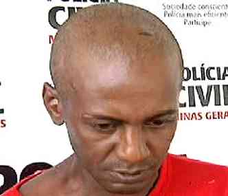 Itamar Jos dos Santos, 42 anos, estava junto com trs comparsas no crime(foto: Reproduo/TV Alterosa)