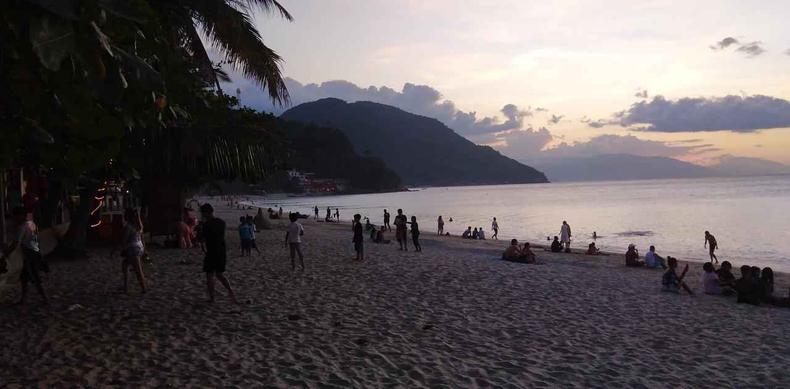 Praia nas Filipinas, imagem meramente ilustrativa