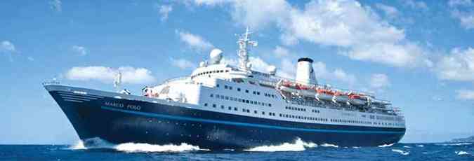 Idosa era passageira de um cruzeiro da linha Cruise & Maritime Voyages, com destino  Portugal (foto: cruiseandmaritime.com / reproduo)