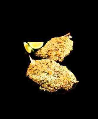Sardinha em crosta de farofa(foto: Estdio Gastronmico/Divulgao)