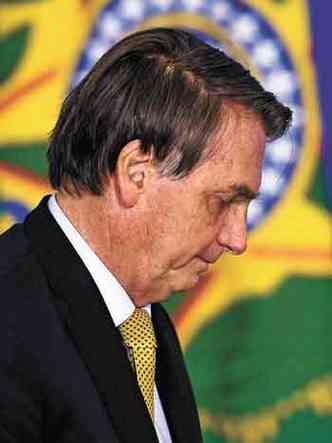 ''Mouro tem independncia muito grande, por vezes atrapalha um pouco a gente'', disse Bolsonaro(foto: EVARISTO S/AFP)