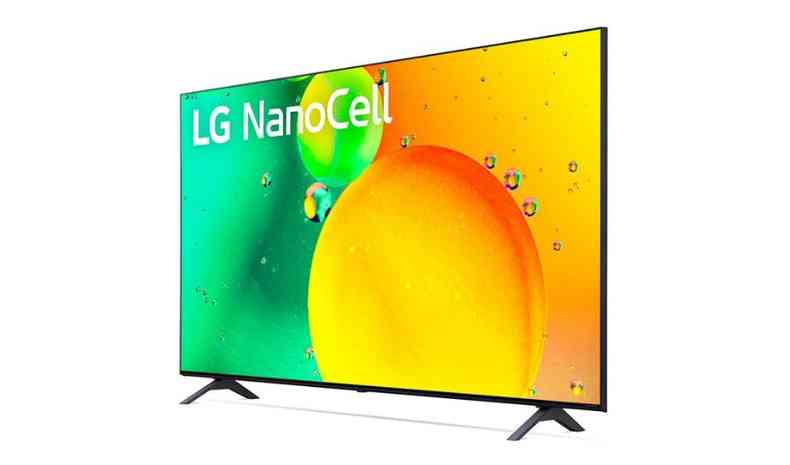 Divulgao Smart TV LG Nano Cristal 4K NANO75