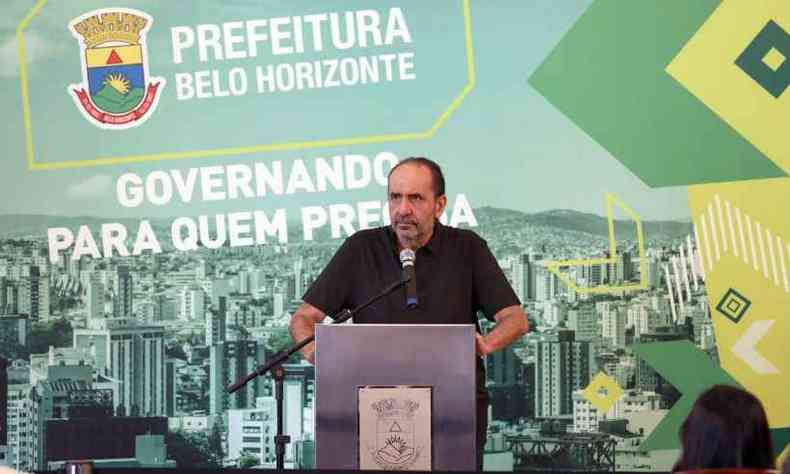 Kalil est no primeiro mandato como poltico; ele assumiu a Prefeitura de BH em 2017(foto: Amira Hissa/Prefeitura de Belo Horizonte)